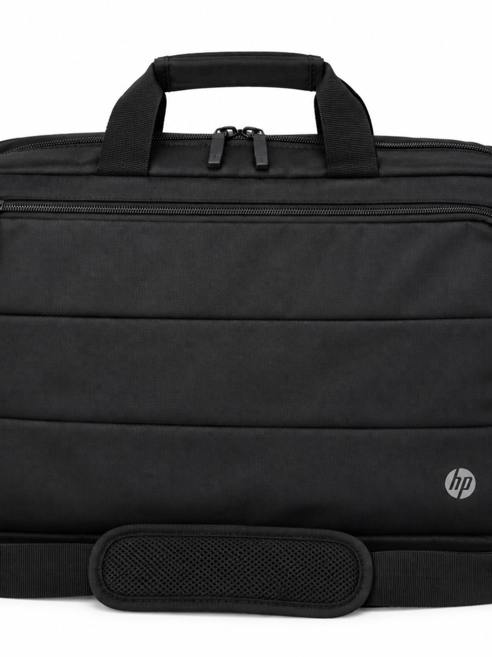 HP Black Padded Laptop Bag with Top Handle and Shoulder Strap